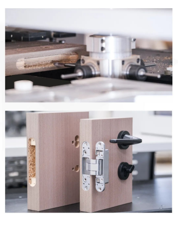 Excitech CNC Solução de produção integrada de porta, parede e armário.