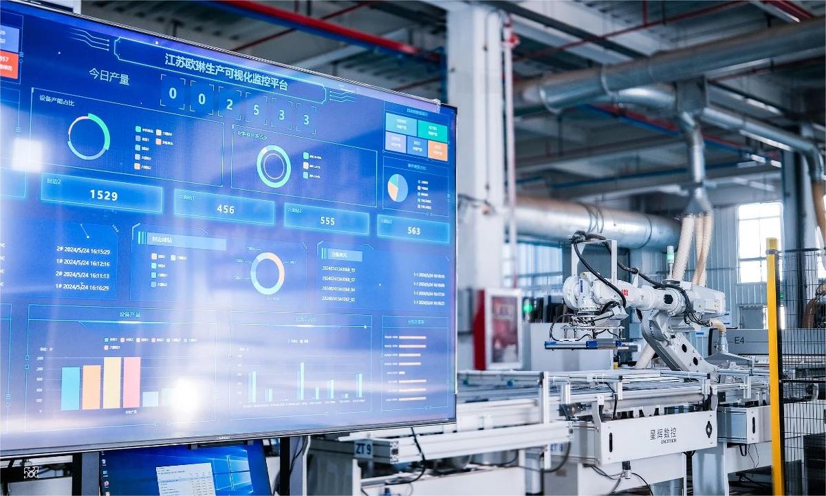 EXCITECH ajuda você a construir uma linha de produção de móveis totalmente automática.