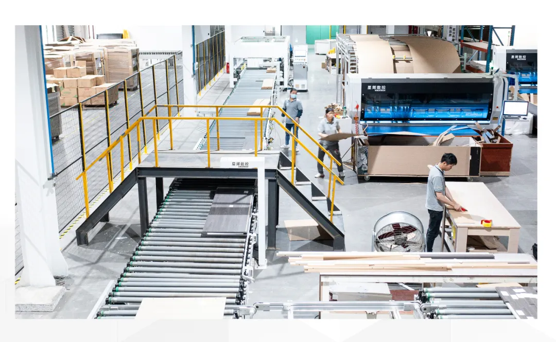 Linha de produção de caixa de embalagem inteligente da Excitech