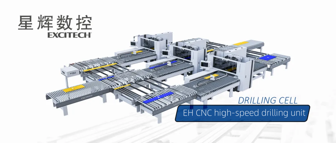 Projeto de fábrica de produção de móveis inteligentes da Excitech CNC