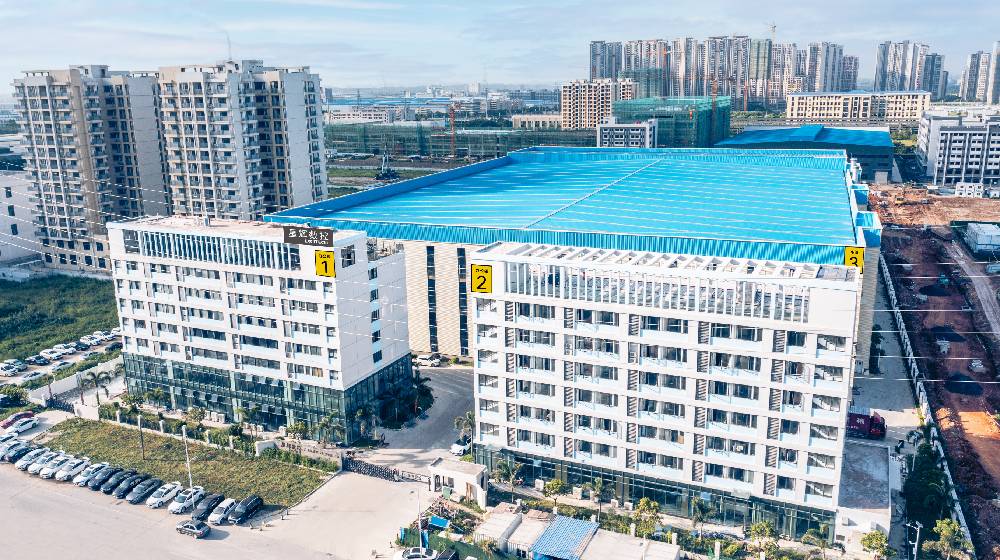 Planejamento e características da nova fábrica em Zhaoqing, Província de Guangdong