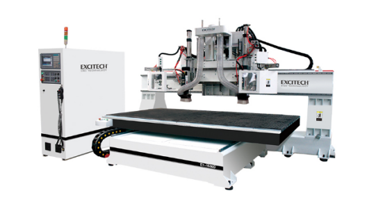 Centro de usinagem móvel de mesa CNC Maquinaria de processamento de madeira