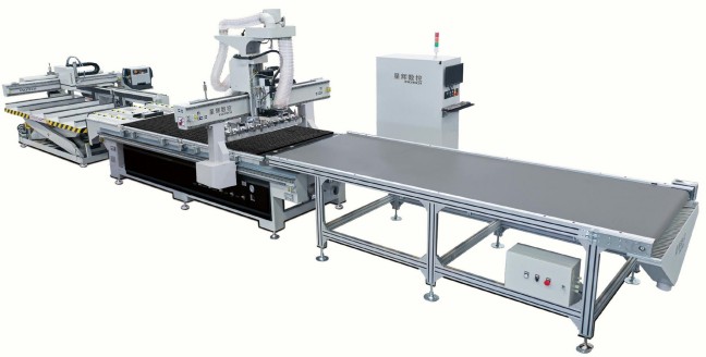 Máquina de corte livre de poeira Máquina de corte de madeira Excitech CNC Machine
