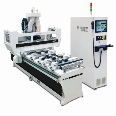 Máquina para trabalhar madeira E3 PTP com roteador CNC com trocador de ferramentas