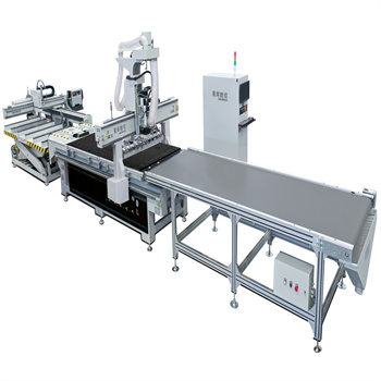 Roteadora CNC com estação de trabalho dupla para corte de madeira