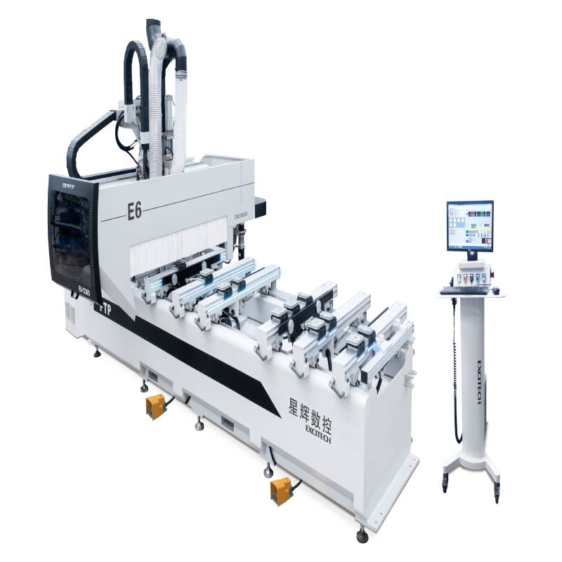 Máquina roteadora de perfuração de móveis CNC PTP