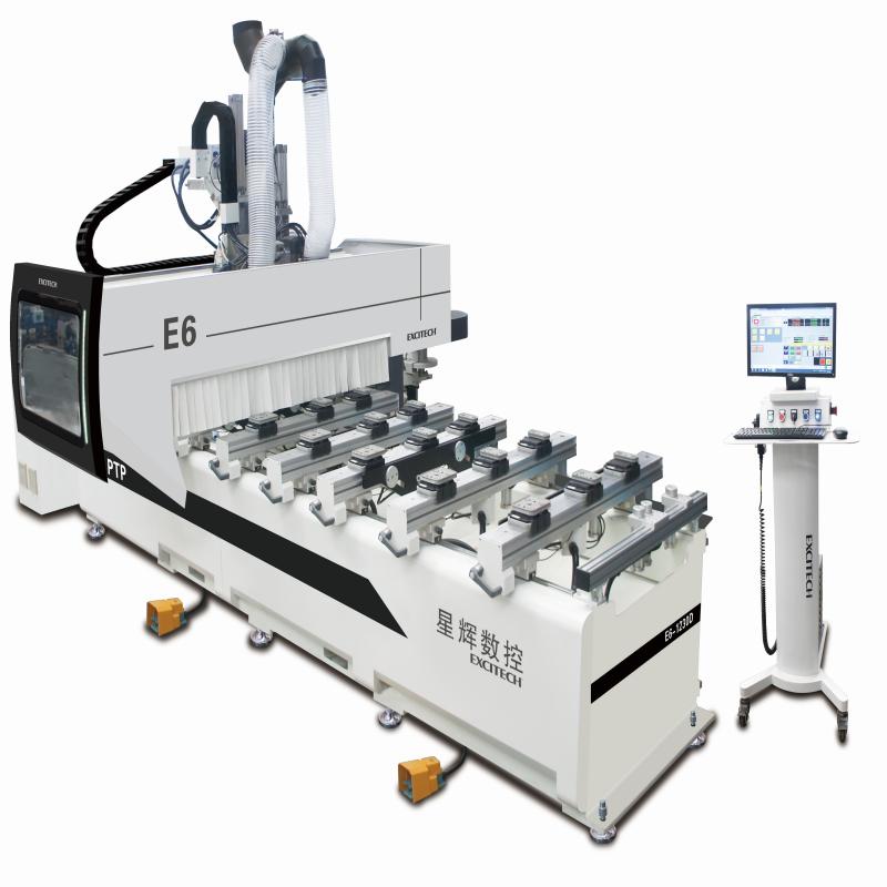 Roteador CNC PTP para furação e fresagem em madeira