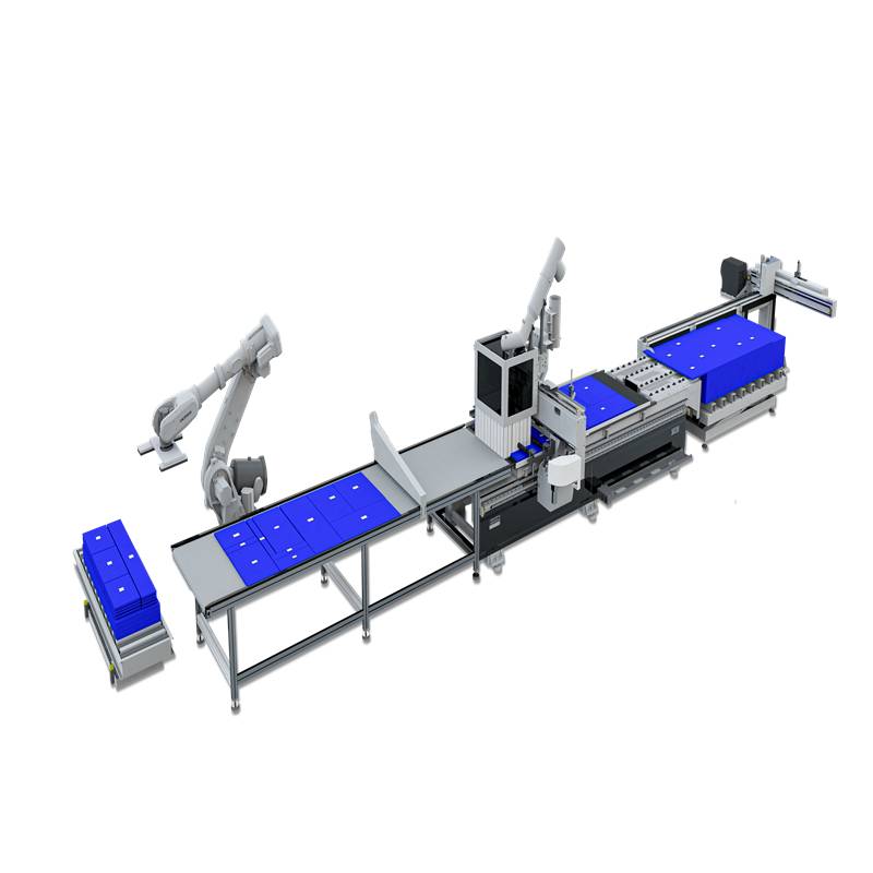 Célula de agrupamento de fábrica inteligente